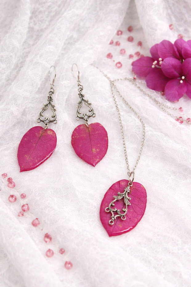 set bijuterii Bougainvillea 01878