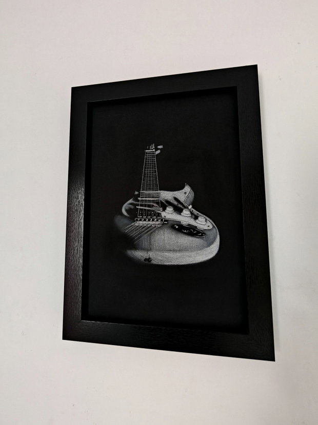 Tablou ilustrație "White Noise"