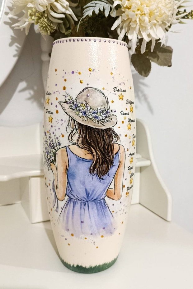 Vază personalizată pentru Grupa Steluțelor