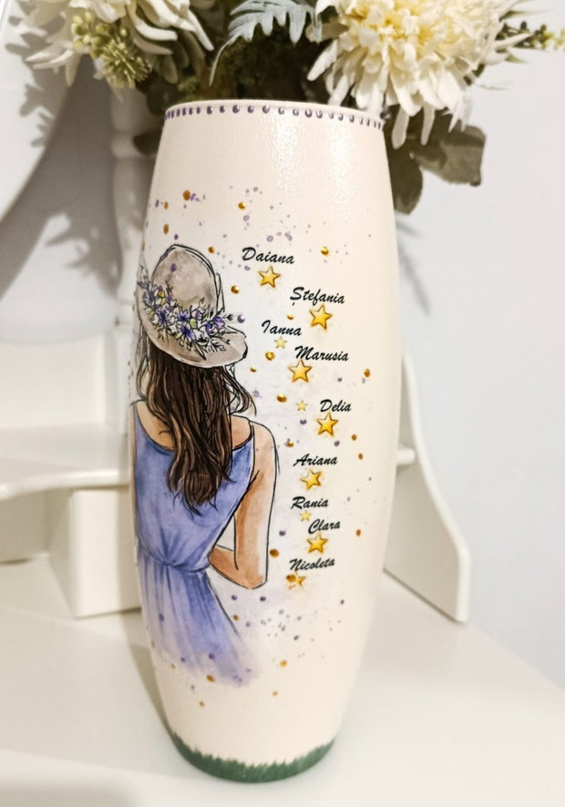 Vază personalizată pentru Grupa Steluțelor