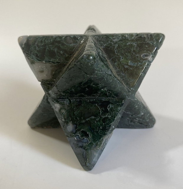 Agat Muschi -Merkaba piatra semipretioasa