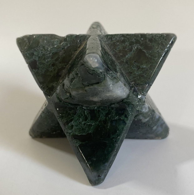 Agat Muschi -Merkaba piatra semipretioasa