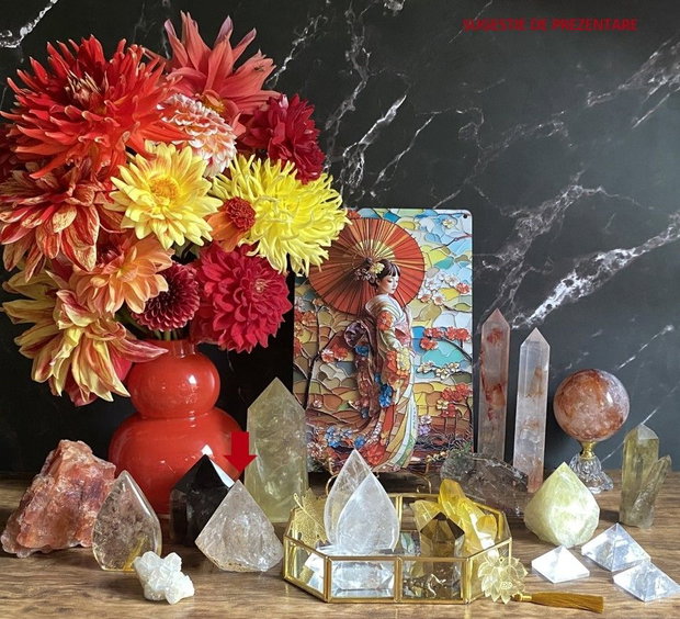 Cuart Transparent (Cristal de Stanca) - Varf Polisat