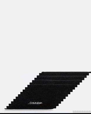 Calvin Klein husă pentru carduri din nubuc