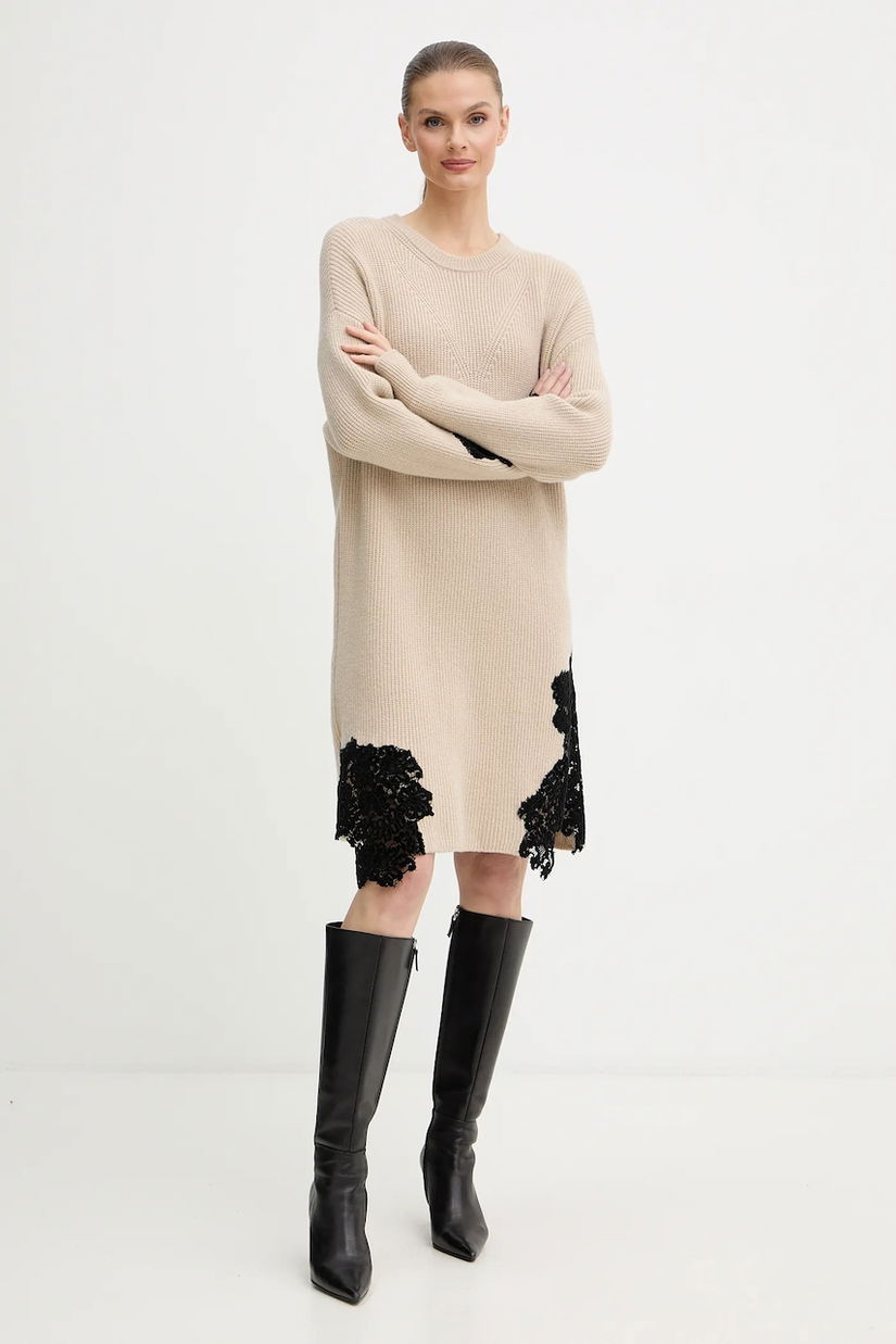 Pinko rochie cu lână