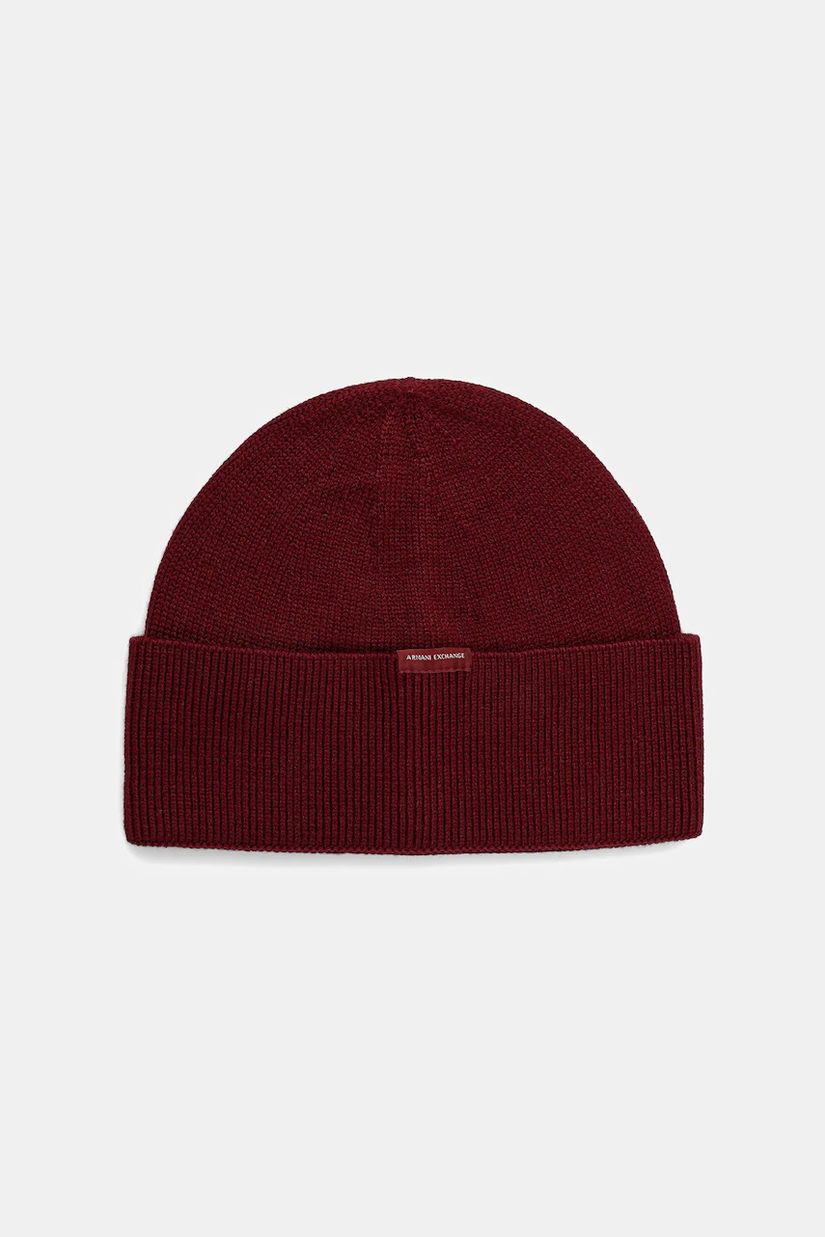 Armani Exchange căciulă din amestec de lână