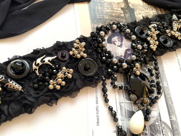 Brau deosebit pentru ocazii speciale・Brau modern・Accesorii fashion handmade・Brau punk