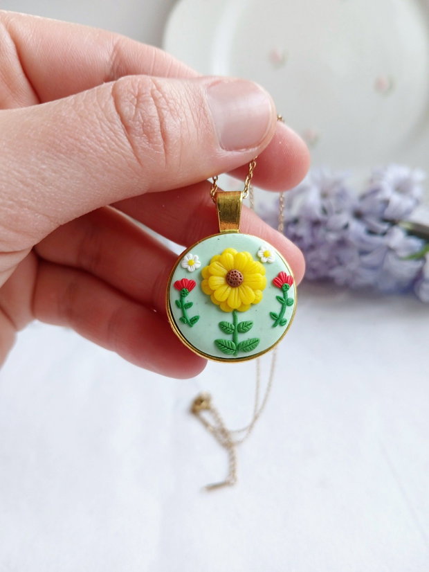 Colier Sunflower
