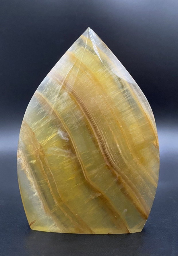 Fluorit Galben - Sculptura piatra semipretioasa