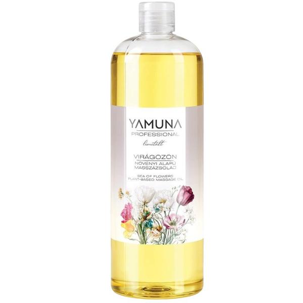 Ulei de Masaj Flori de Primavara - Yamuna Sea of Flowers Plant-Based Massage Oil, 1000 ml
