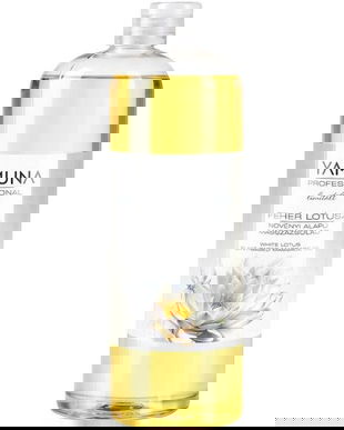 Ulei de Masaj Lotus Alb - Yamuna White Lotus Plant-Based Massage Oil, 1000 ml
