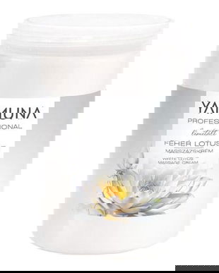 Crema de Masaj Lotus Alb - Yamuna White Lotus Massage Cream, 1000 ml