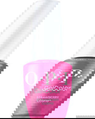 Lac de Unghii Semipermanent Hema-Free - OPI Gel Color, The New OPIcons Collection, nuanta Strawberry Cosmo, 15 ml
