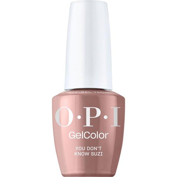 Lac de Unghii Semipermanent Hema-Free - OPI Gel Color, The New OPIcons Collection, nuanta You Don't Know Suzi, 15 ml