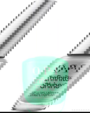 Lac de Unghii cu Efect de Gel - OPI Infinite Shine, The New OPIcons Collection, nuanta Big Apple Green, 15 ml