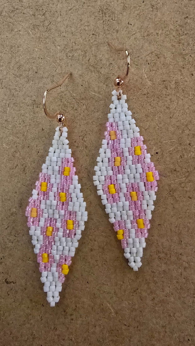 Cercei Flori de Cireș Delicate