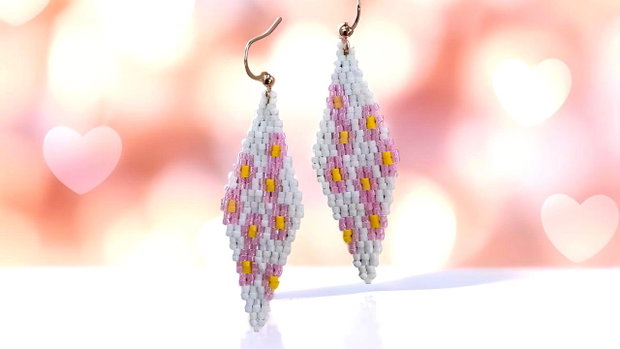 Cercei Flori de Cireș Delicate