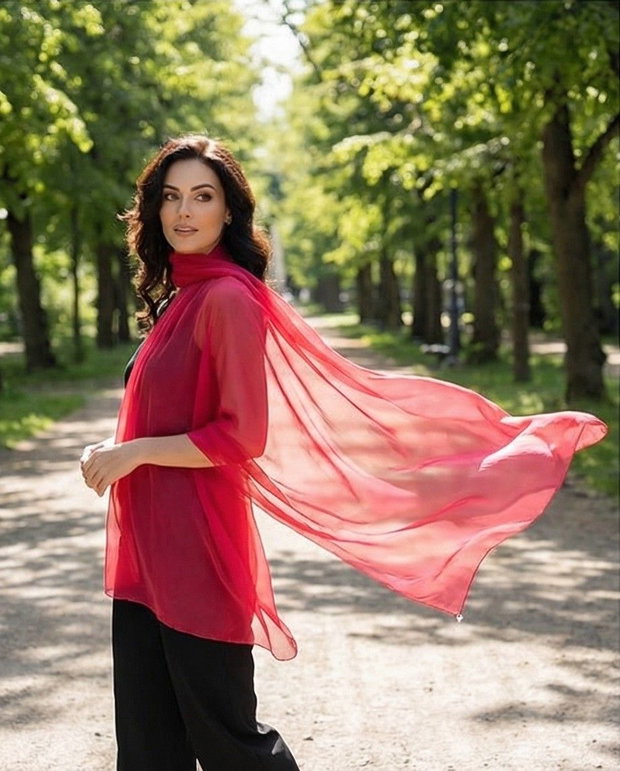 Eșarfă ROSSA