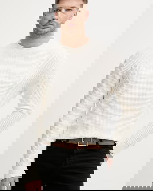 Sisley pulover pentru bărbați, cu amestec de lână