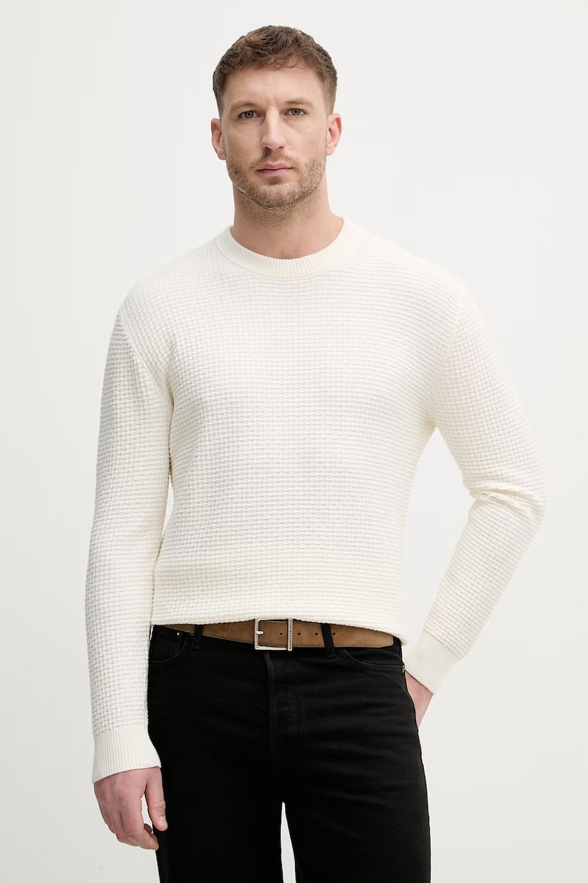 Sisley pulover pentru bărbați, cu amestec de lână