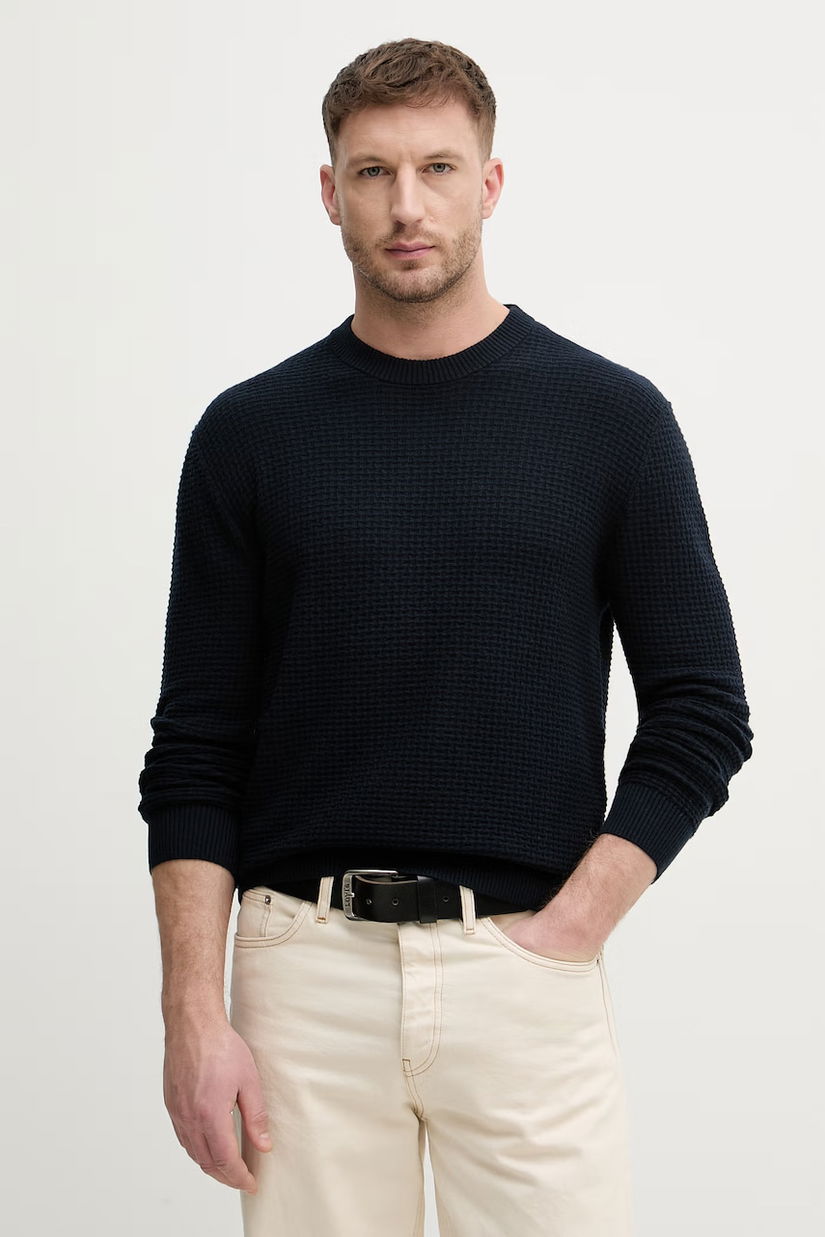 Sisley pulover pentru bărbați, cu amestec de lână