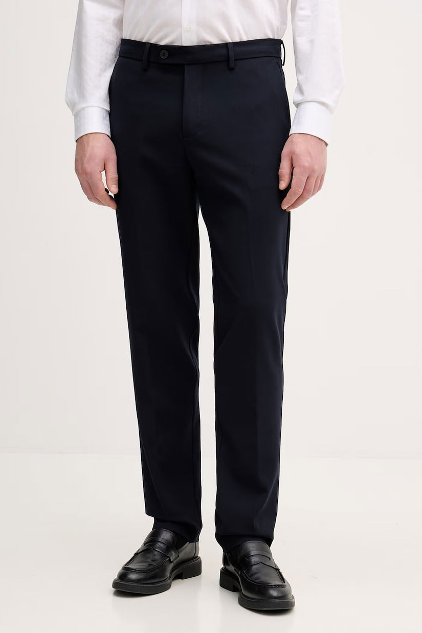 United Colors of Benetton pantaloni de costum pentru bărbați, cu vâscoză