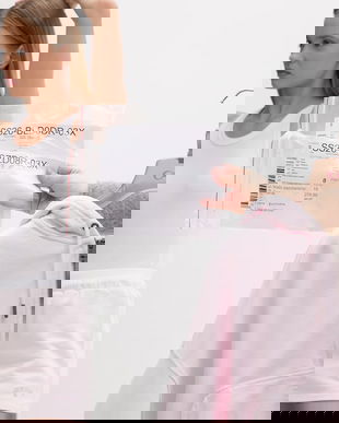 Guess Jeans hanorac cu fermoar și glugă pentru femei, din bumbac