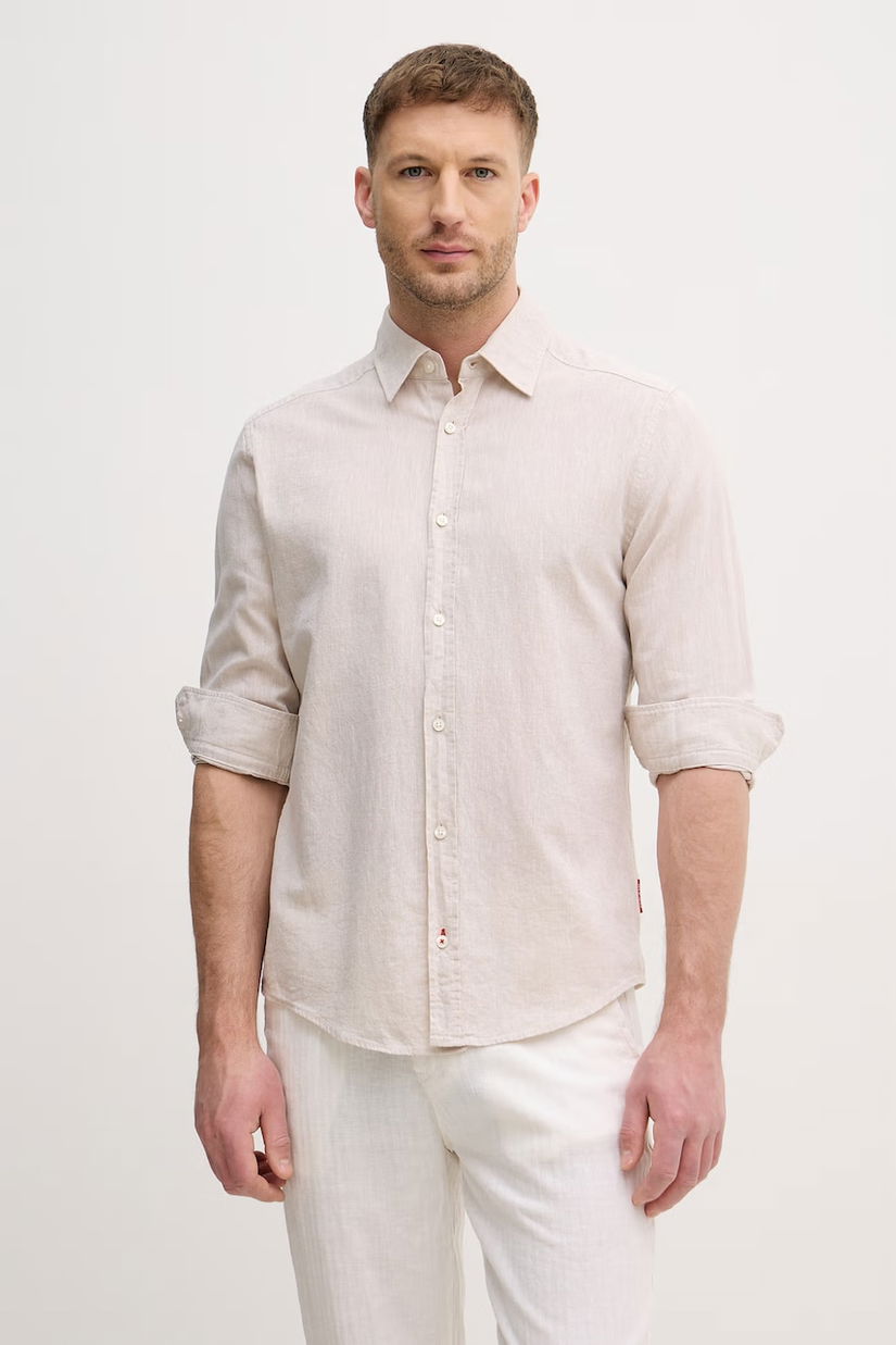 Joop! cămașă pentru bărbați, din in