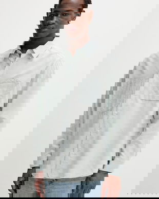 Kenzo cămașă pentru bărbați, din denim