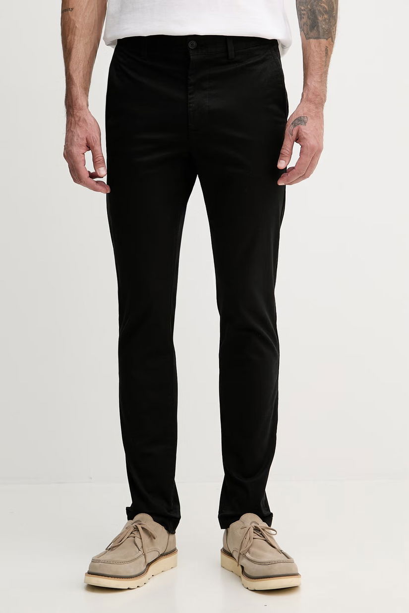 Lacoste pantaloni regular pentru bărbați, din bumbac cu elastan