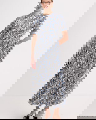 Weekend Max Mara rochie de bumbac FASCINO