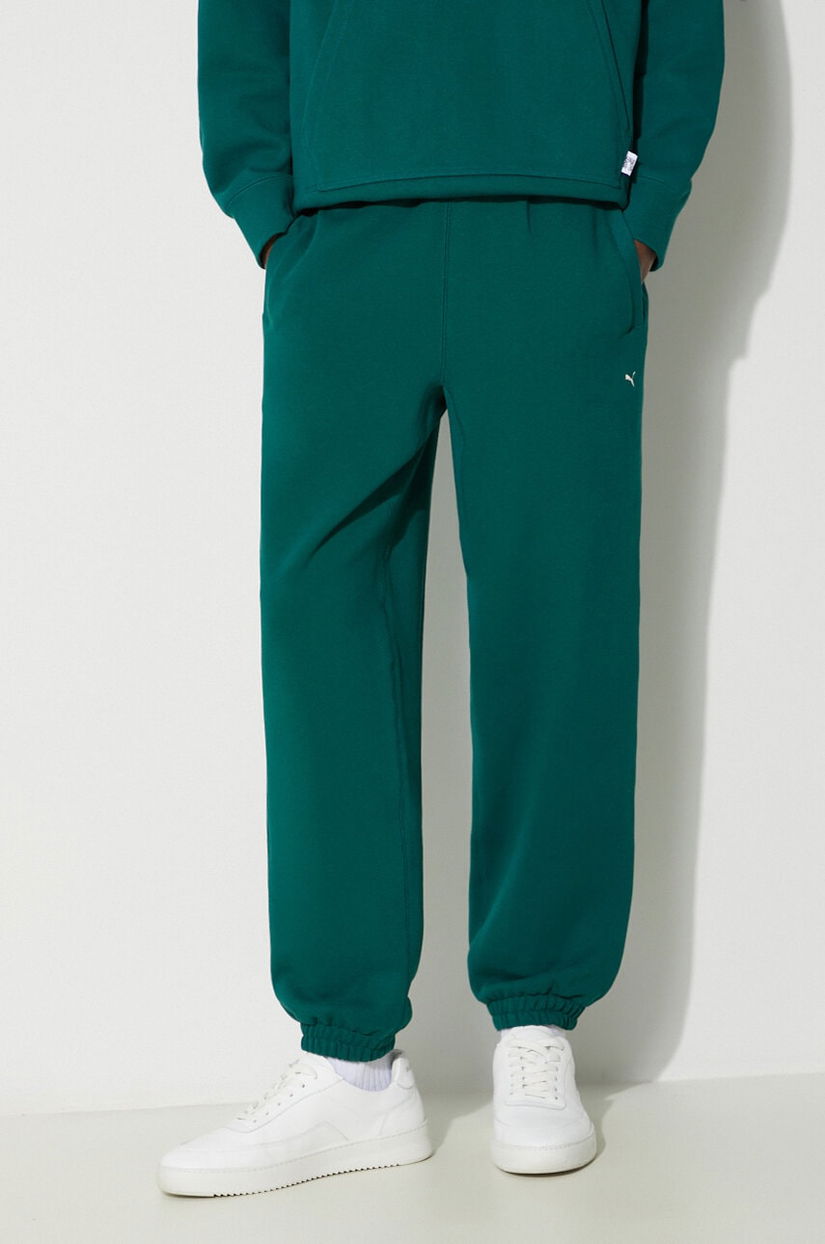 Puma pantaloni de trening din bumbac MMQ Sweatpants