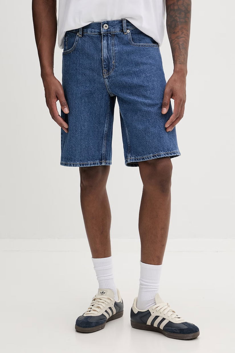 Karl Lagerfeld Jeans pantaloni scurți pentru bărbați, din denim