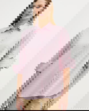 United Colors of Benetton cămașă pentru femei, din bumbac