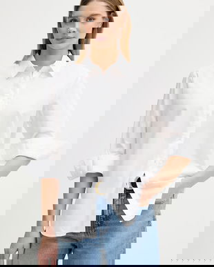 United Colors of Benetton cămașă pentru femei, din bumbac