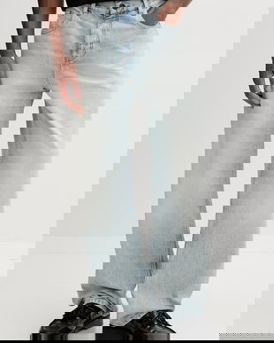 Karl Lagerfeld Jeans blugi relaxed fit pentru bărbați