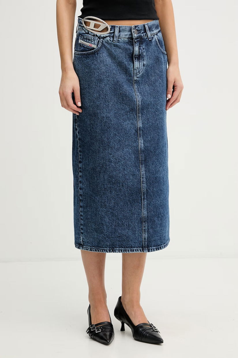 Diesel fustă cu crăpătură denim DE-SKYE-S1