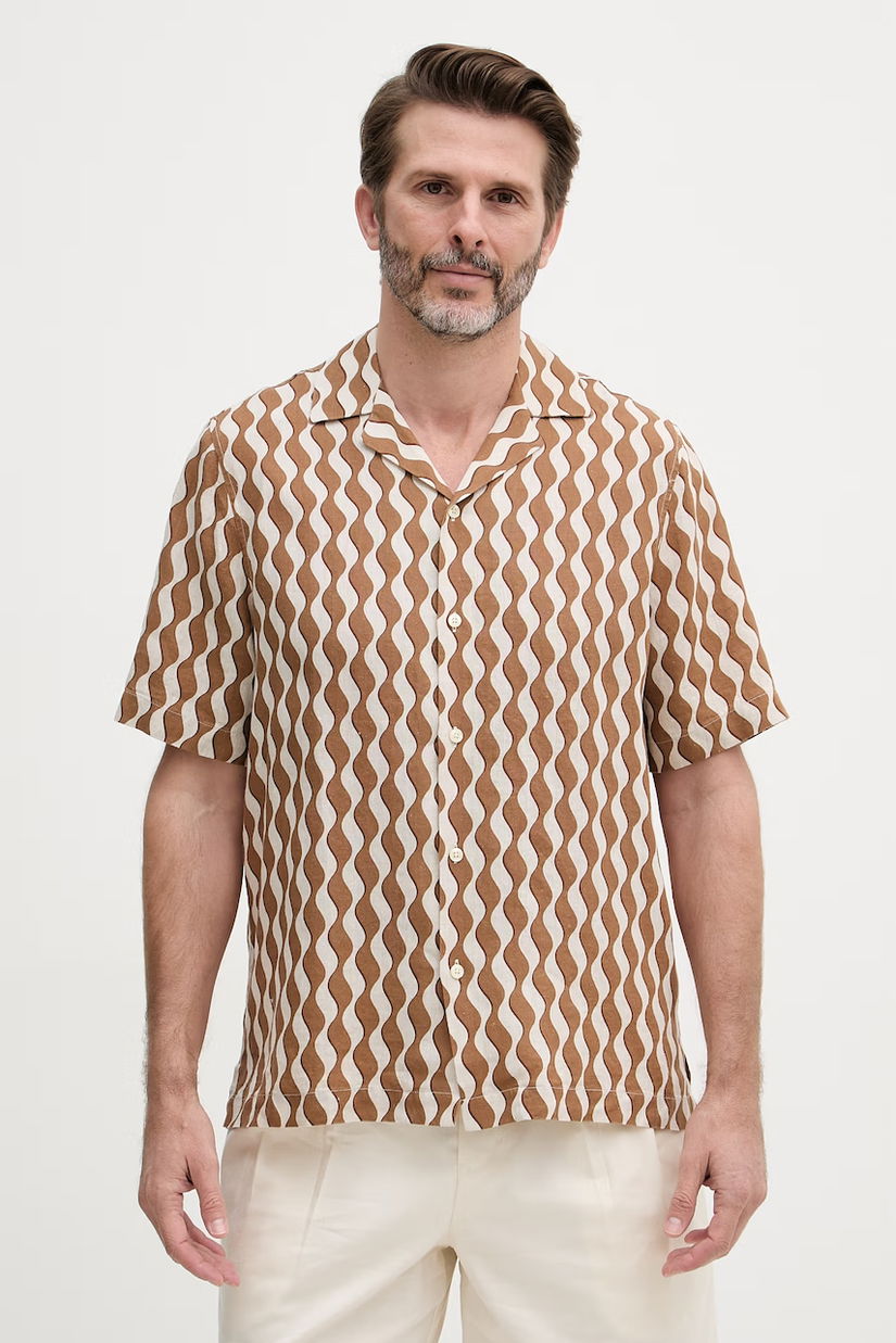 Frescobol Carioca cămașă pentru femei, din in