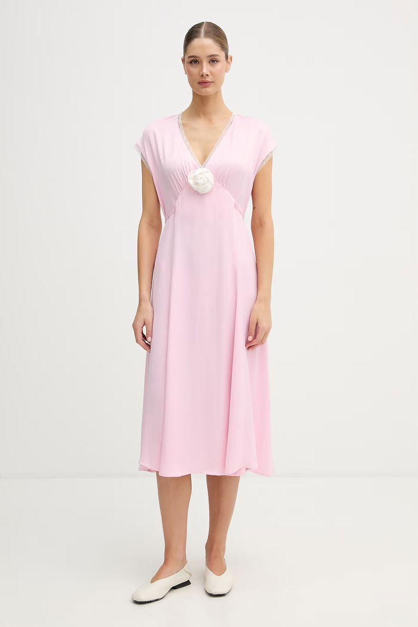 The Sleeper rochie lenjerie intimă cu vâscoză