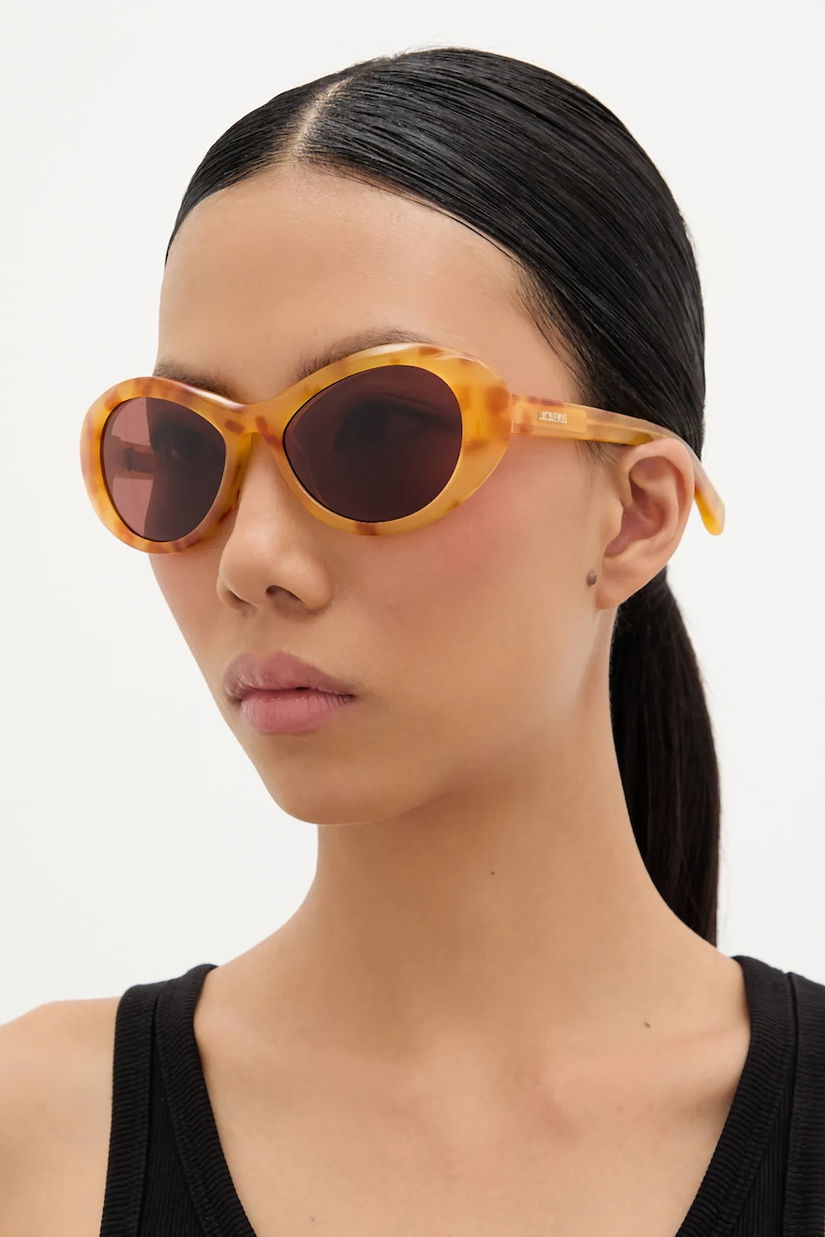 Jacquemus ochelari de soare ROND