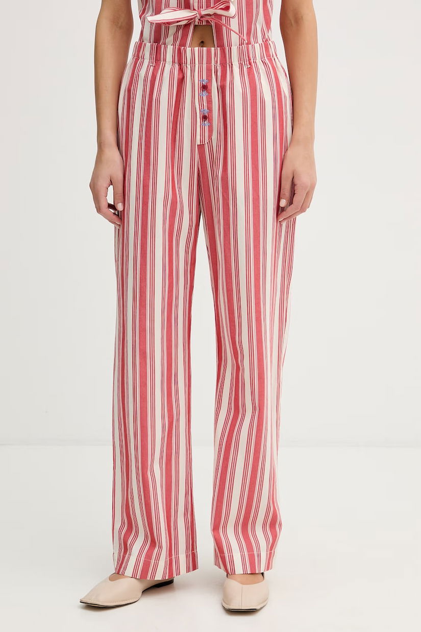 Stine Goya pantaloni pentru femei, din bumbac