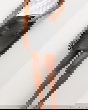 Answear.LAB fustă din piele ANNA Unscripted Collection