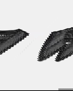 Answear.LAB guler decorativ pentru femei, din piele ARIN Unscripted Collection