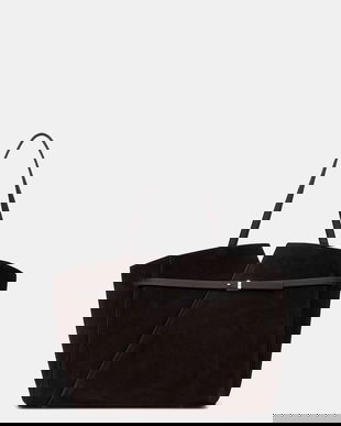 BOSS geantă shopper pentru femei, din piele întoarsă