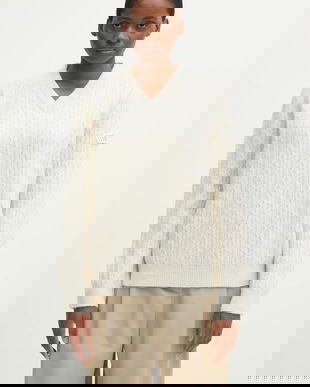 MM6 Maison Margiela pulover din amestec de lână