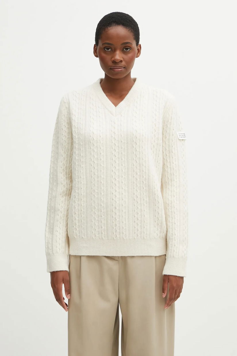 MM6 Maison Margiela pulover din amestec de lână