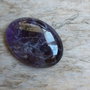 Cabochon ametist, 30x22x6.5 mm