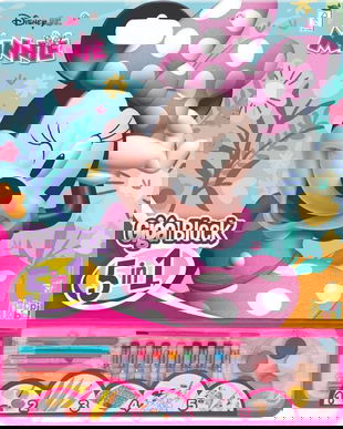 Set pentru desen. Minnie draguta. Disney 5 in 1