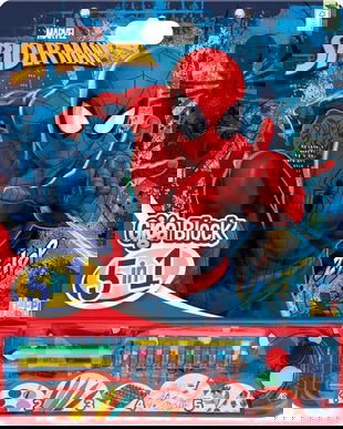 Set pentru desen. Spider Man. Marvel 5 in 1