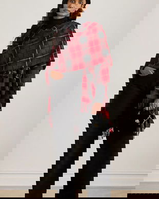 Lauren Ralph Lauren poncho de lână